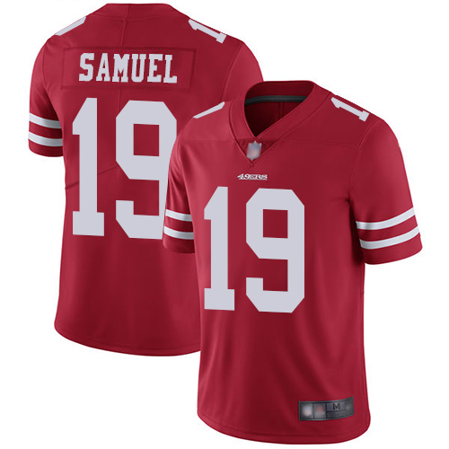 San Francisco 49ers Limited Red Men Deebo Samuel Home NFL Jersey #19 Vapor Untouchable